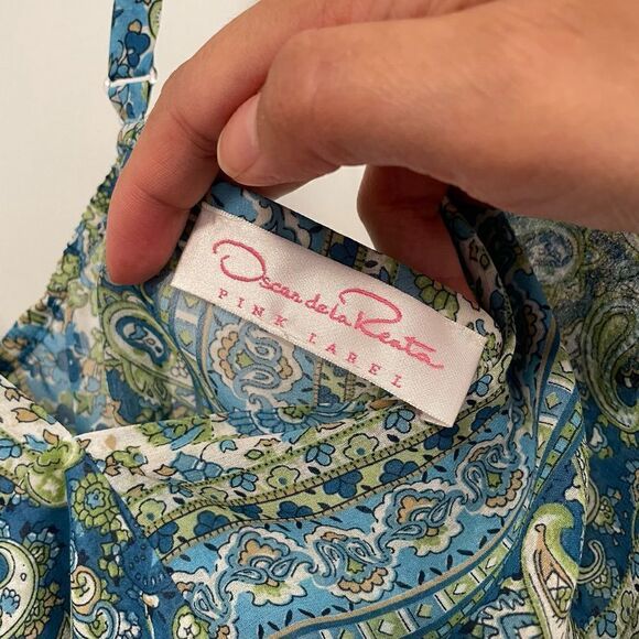 Oscar de la renta babydoll top - Picture 4 of 5